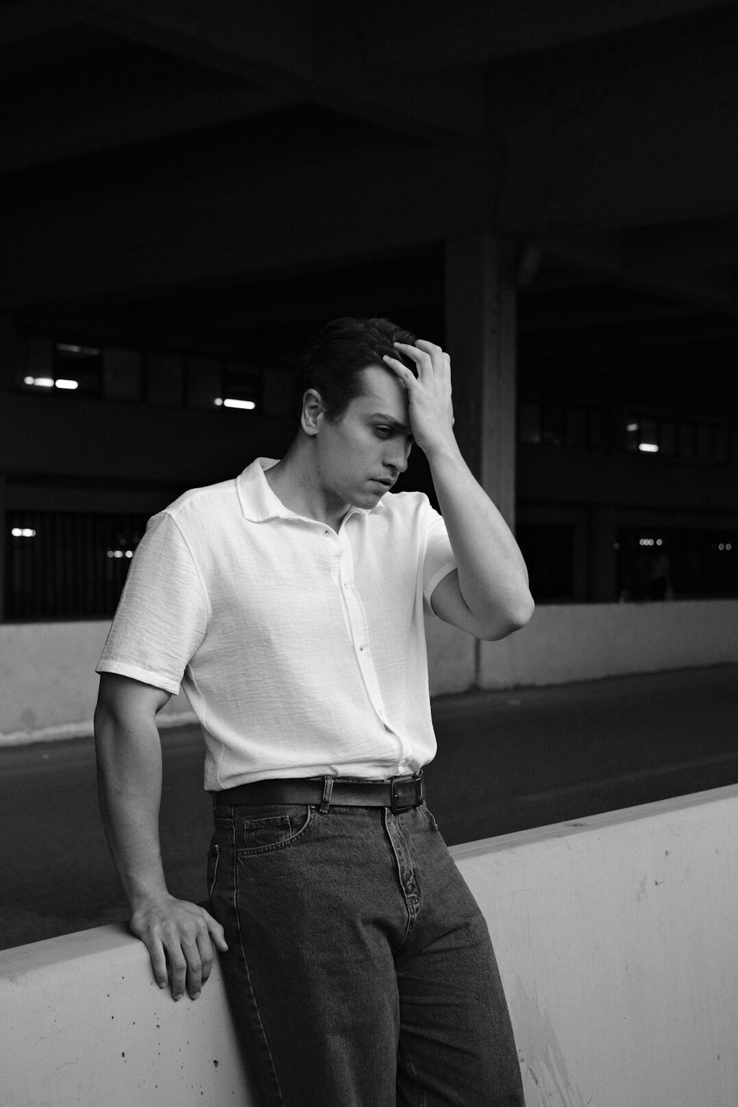 Portrait of a man in a shirt