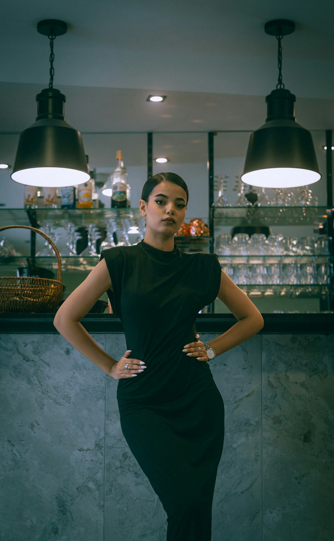 Portrait of a smiling businesswoman